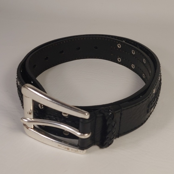 michael kors black belt womens